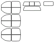 Tint Kit pattern for the 2011 GMC Sierra