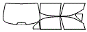 Tint Kit pattern for the 2006 Mercedes Benz S55