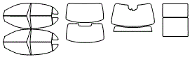 Tint Kit pattern for the 2014 Mercedes Benz S550