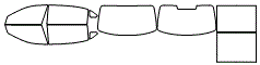 Tint Kit pattern for the 2020 Mercedes Benz Maybach S 580 4MATIC