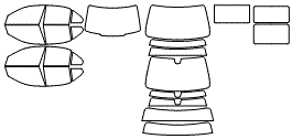 Tint Kit pattern for the 2011 Mercedes Benz C250