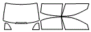 Tint Kit pattern for the 2013 Mercedes Benz S350