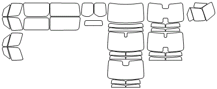 Tint Kit pattern for the 2026 Mercedes Benz Sprinter