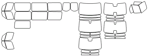 Tint Kit pattern for the 2026 Mercedes Benz Sprinter