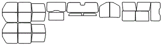 Tint Kit pattern for the 2021 Mercedes Benz G-Class SUV