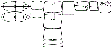 Tint Kit pattern for the 2026 Mercedes Benz EQS Sedan
