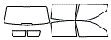 Tint Kit pattern for the 2008 Kia Amanti