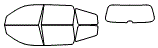 Tint Kit pattern for the 2009 Kia Borrego