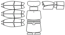 Tint Kit pattern for the 2016 Kia Forte5
