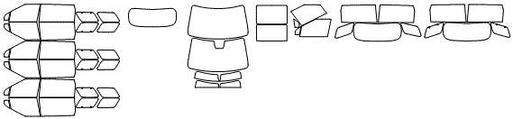 Tint Kit pattern for the 2027 Kia Carnival