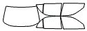 Tint Kit pattern for the 1994 Mitsubishi Galant