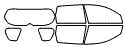 Tint Kit pattern for the 2011 Mitsubishi Outlander