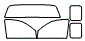 Tint Kit pattern for the 2009 Mitsubishi Raider