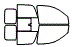 Tint Kit pattern for the 2009 Mitsubishi Raider