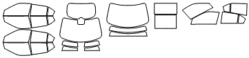 Tint Kit pattern for the 2026 Mitsubishi Eclipse Cross