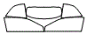 Tint kit pattern for the 1999 Volvo C70
