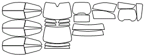 Tint Kit pattern for the 2013 Volvo C30
