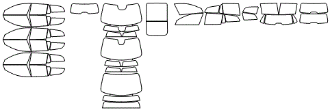 Tint Kit pattern for the 2024 Volvo V60