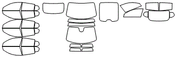 Tint Kit pattern for the 2026 Volvo EC40