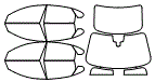 Tint Kit pattern for the 2024 Jaguar XF