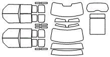 Tint Kit pattern for the 2027 Land Rover Defender OCTA