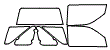 Tint kit pattern for the 2005 Land Rover Freelander