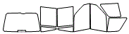 Tint Kit pattern for the 2000 Land Rover Range Rover
