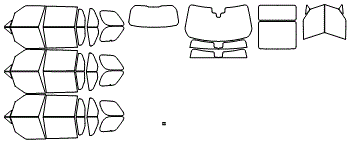 Tint Kit pattern for the 2022 Land Rover Range Rover (New Generation)