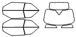 Tint Kit pattern for the 2019 Land Rover Range Rover Evoque Convertible