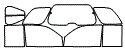 Tint Kit pattern for the 2009 SAAB 9-7X
