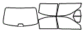 Tint Kit pattern for the 2006 Hyundai Elantra