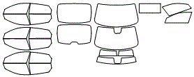 Tint Kit pattern for the 2026 Hyundai Elantra (US)