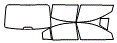 Tint Kit pattern for the 2011 Hyundai Accent