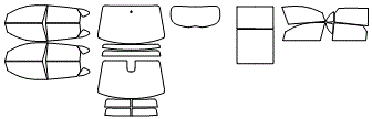 Tint Kit pattern for the 2021 Hyundai Tucson