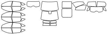 Tint Kit pattern for the 2026 Hyundai Tuscon (US)