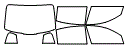 Tint Kit pattern for the 2011 Hyundai Genesis