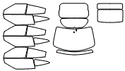 Tint Kit pattern for the 2012 Hyundai Veloster