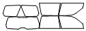 Tint Kit pattern for the 2008 Subaru Forester