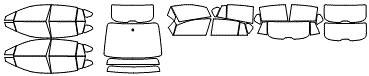 Tint Kit pattern for the 2014 Subaru Impreza