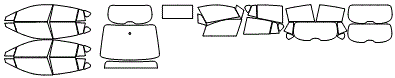 Tint Kit pattern for the 2018 Subaru Impreza