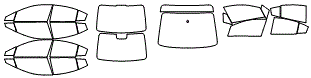 Tint Kit pattern for the 2018 Subaru Impreza