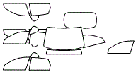 Tint Kit pattern for the 2014 Subaru Impreza WRX