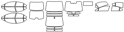 Tint Kit pattern for the 2026 Subaru WRX