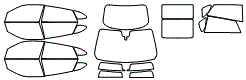 Tint Kit pattern for the 2027 Lamborghini Urus