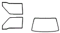 Tint Kit pattern for the 1997 GEO Tracker