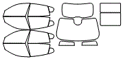 Tint Kit pattern for the 2024 Maserati Levante