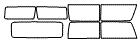 Tint Kit pattern for the 2009 Hummer H2