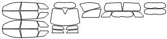 Tint Kit pattern for the 2018 Peugeot 5008