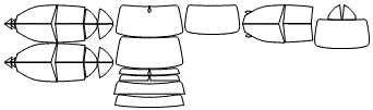 Tint Kit pattern for the 2011 Bentley Mulsanne