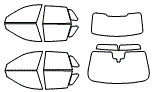 Tint Kit pattern for the 2026 Rolls Royce Ghost
